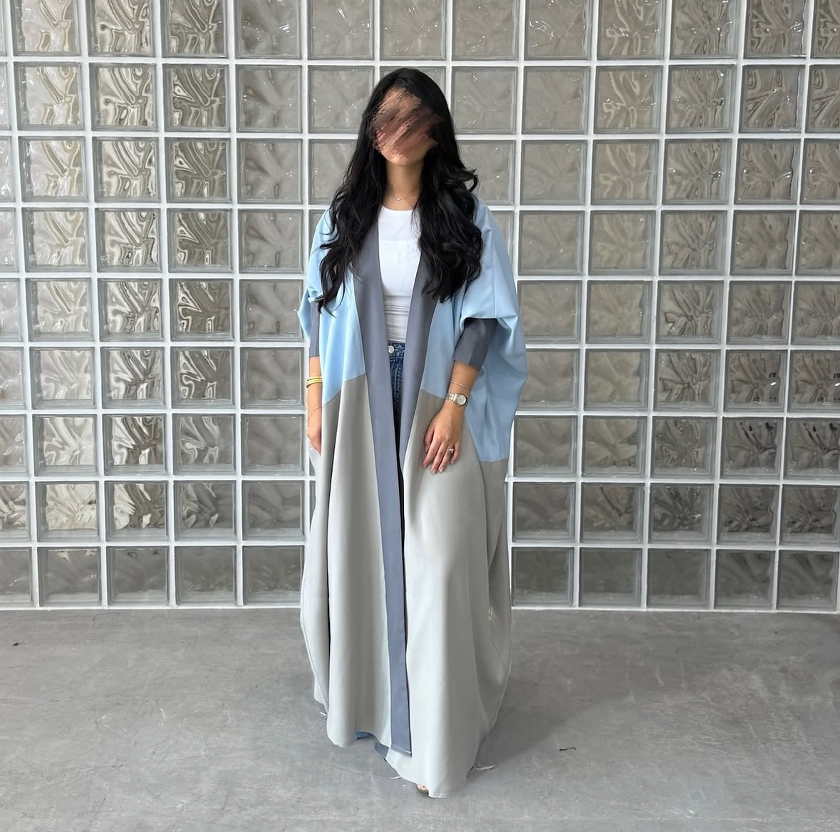 Three in one bisht with fit sleeves