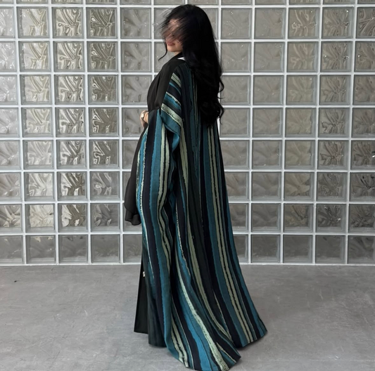 Olive green with back pattern